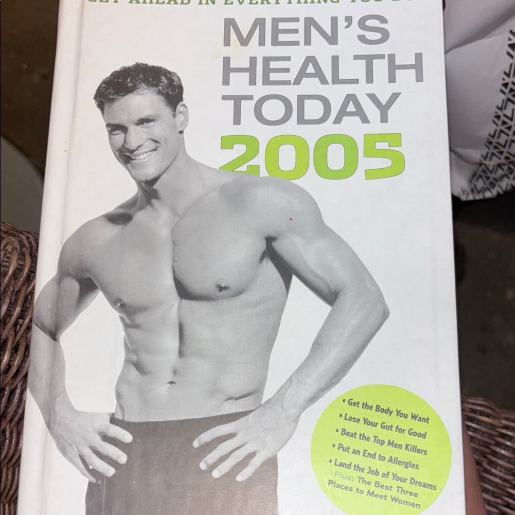 Black And White Fitness Magazine Cover 2005